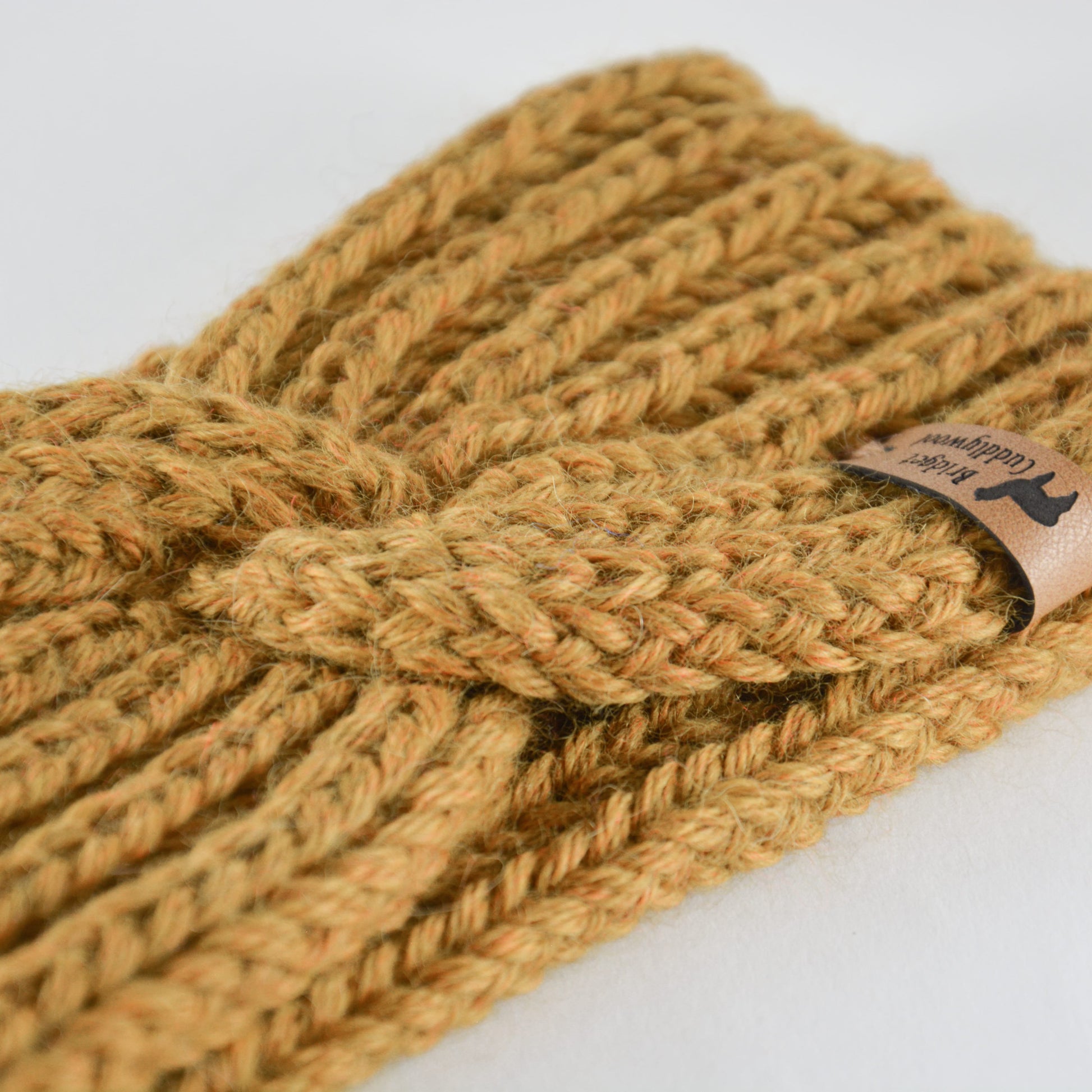 Stirnband Herbstgold